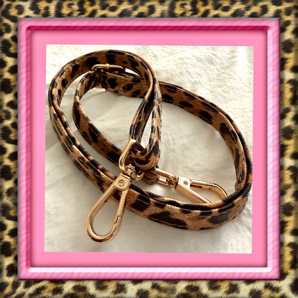 👑✅PRICE FIRM✅ Faux Leather Leopard Print Women's Crossbody Shoulder Strap. NWOT